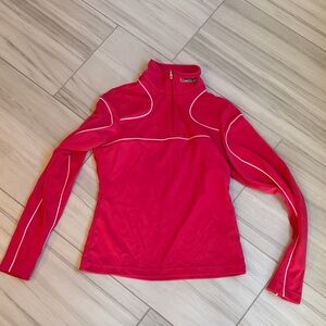 Spyder Fuchsia Quarter-Zip Top